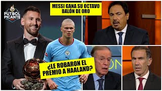 La POLÉMICA del BALÓN DE ORO. ¿Fue INJUSTO con Haaland que ganase Lionel Messi? | Futbol Picante