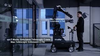 G-ka ROLLY Cinematic Robotic Arm #motioncontrol #cinematicroboticarm #filmmaking #cinematography