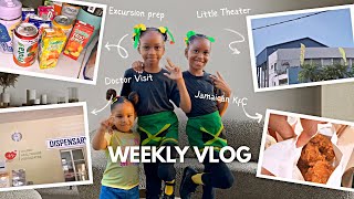 Weekly Vlog: Little Theatre + Jamaican KFC + Emergency 🚨+ Errands  etc 