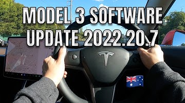 TESLA MODEL 3 SOFTWARE UPDATE 2022.20.7 | Release Notes Walkthrough