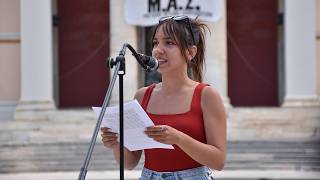 Η Ασ. Γιαννείου στην κινητοποίηση στην Αθήνα ενάντια στην αντιδραστική συνταγματική αναθεώρηση