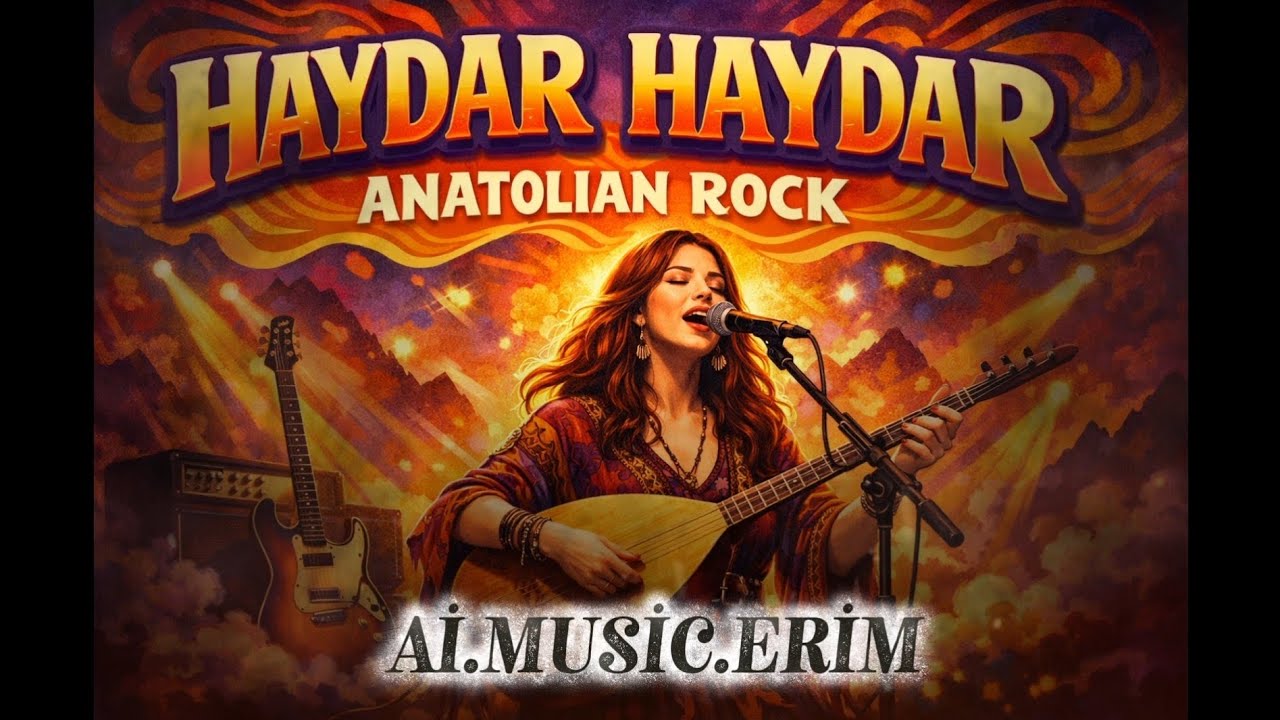 HAYDAR HAYDAR | Anatolian Rock Cover – Psychedelic 70s Rock @Ai.Music.Erim.1 