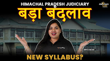 Biggest Update on Himachal Pradesh Judiciary Syllabus - What