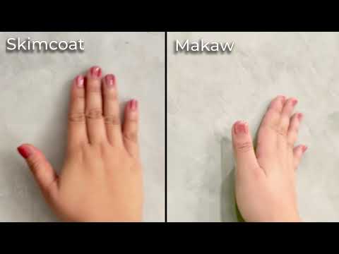 Knowing the Difference Between Makaw Decorative Lime Plaster & Effect Paints and Skim Coat