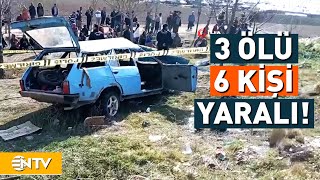 Konya'da Feci Kaza! Otomobil Durağa Daldı | NTV Resimi