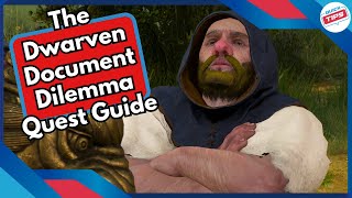 The Dwarven Document Dilemma Quest Guide in Witcher 3
