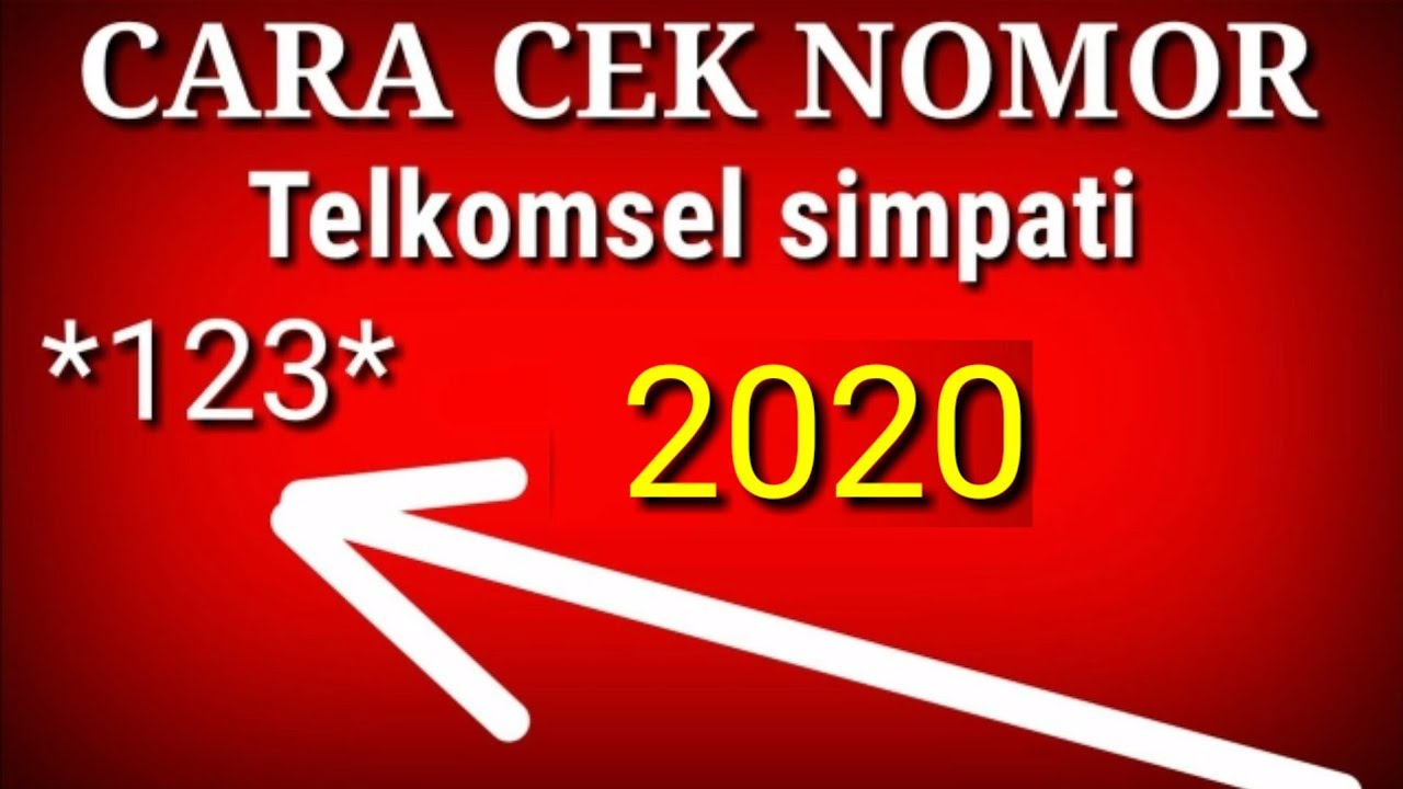 Cara cek nomor telkomsel 