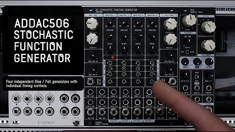 ADDAC506 VC Stochastic Function Generator - Overview
