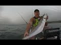 Kayak fishing for Christmas Dinner, KZN North Coast, South Africa