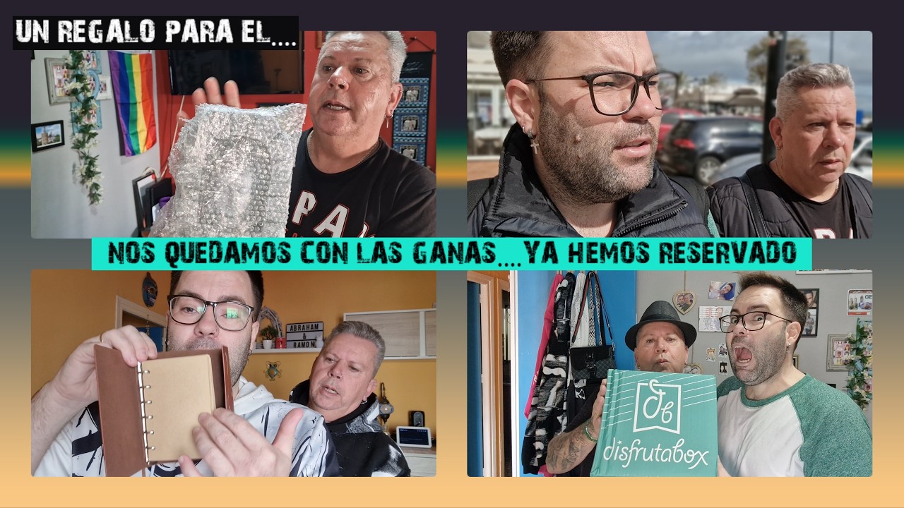 Nos quedamos con las ganas....Ya hemos RESERVADO 😁 // Un regalo para EL 🥰 // Disfrutabox....📦