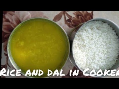 Quick And Perfect Rice And Dal In Pressure Cooker For Beginners Cook With Titli Banerjee