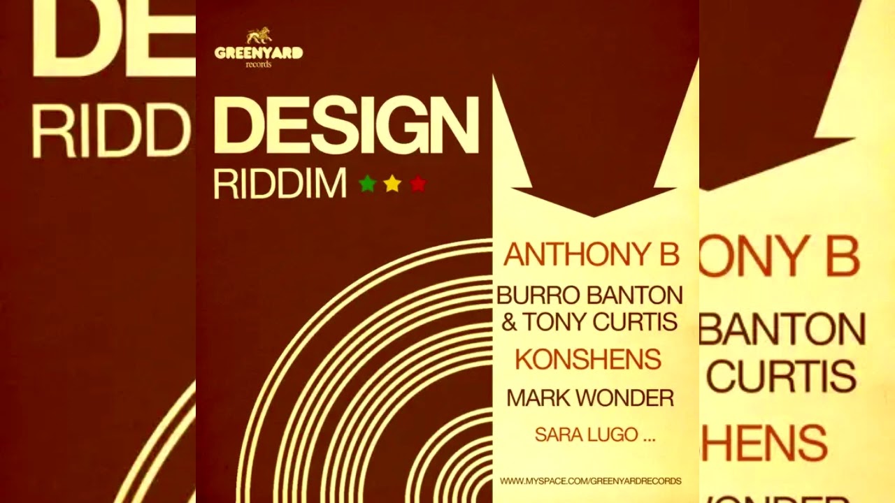 Design Riddim Mix (Greenyard Records) Anthony B,Konshens,Sara Lugo,Mark Wonder,Burro Banton...