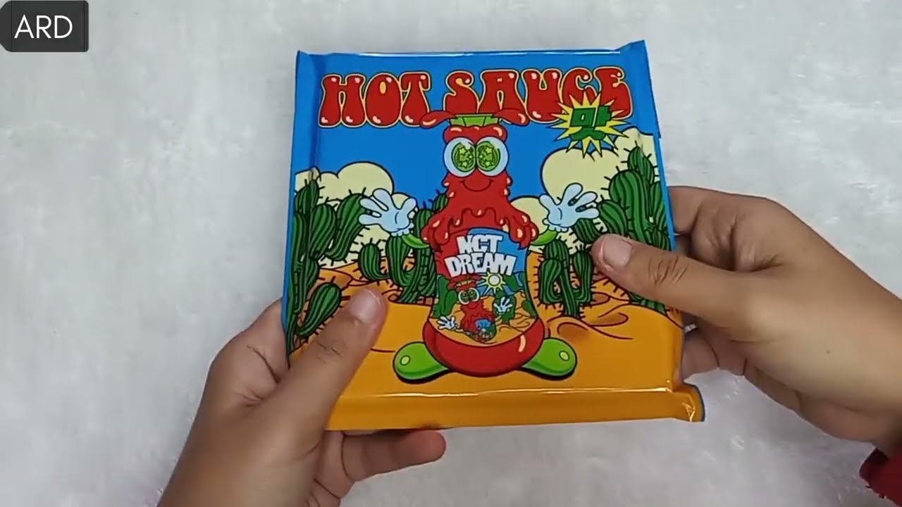 Unboxing Album NCT Dream 엔시티드림 '맛 (Hot Sauce)' Jewel Case [Mark 마크