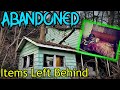 Abandoned House Destroyed by Nature - Being STALKED by Someone... (Roadside Finds)