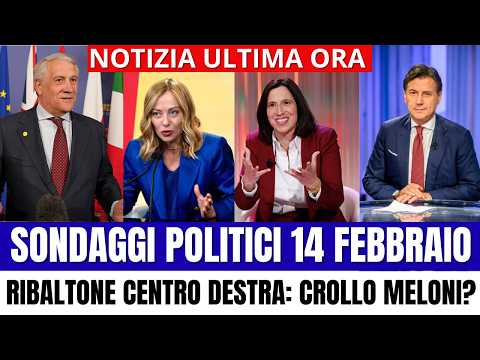 Video ULTIMO MINUTO SONDAGGI POLITICI: oggi CAMBIA TUTTO, nuovo PODIO vincono SCHLEIN e CONTE? E Meloni?