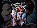 Manifest with Ice Cream- Motivational Short #inspirational