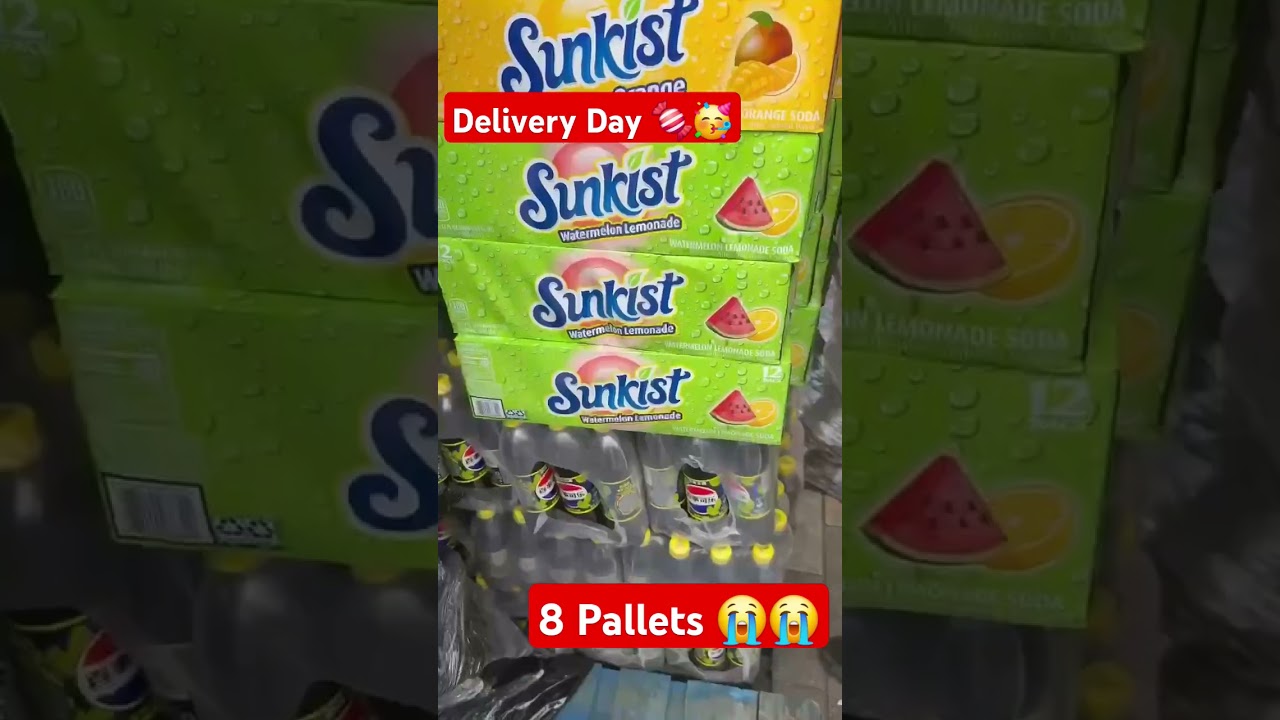 Delivery Day 😍 8 Pallets to unload 😭 