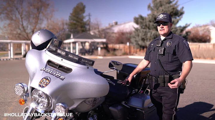 Holladay Backs the Blue: Traffic Officer Aaron Upw...