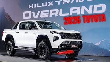 2026 Toyota Hilux Travo Overland Plus: Thailand’s New Flagship Pickup Explained