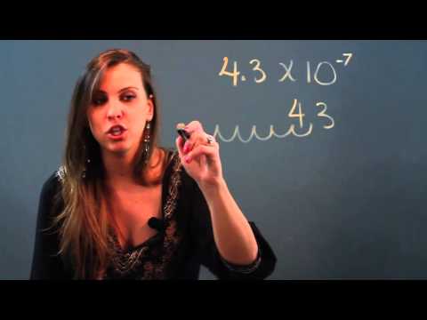 How Exponents Are Used in Scientific Notation to Represent Large & Small Numbers