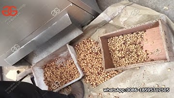 Hazelnut Cracking Shelling Machine Processing Equipment Plant