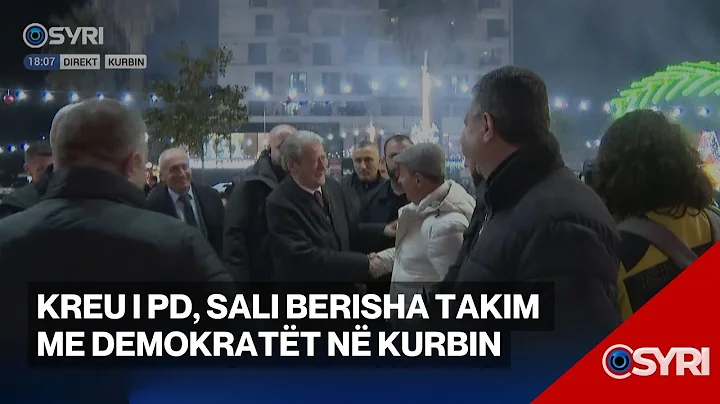 Kreu i PD, Sali Berisha takim me demokratët në Kurbin