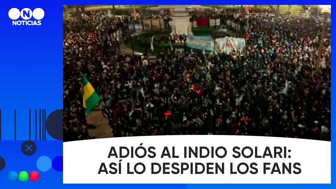 Todos con el Indio Solari: el pueblo ricotero despide al ídolo
