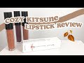 Kitsune collection lipstick review // [Cozy_Kitsune]