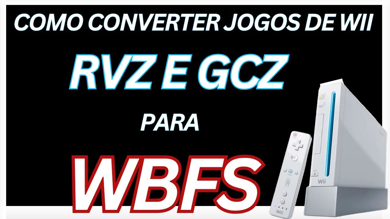 Como converter jogos RVZ para WBFS - YouTube