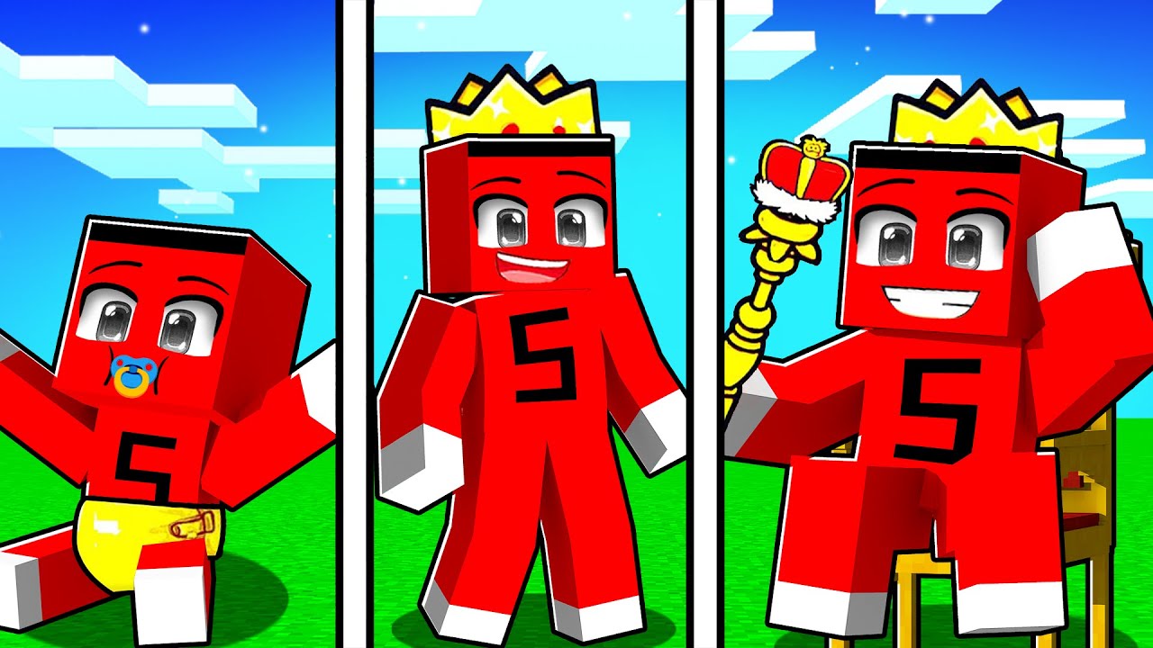 DOĞUMDAN ÖLÜME KRAL SAMET PARLAK !! - Minecraft