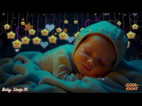 Baby Sleep Music 💤 Mozart & Brahms Lullaby Fall Asleep in 3 Minutes 🎵 Gentle Bedtime Routine