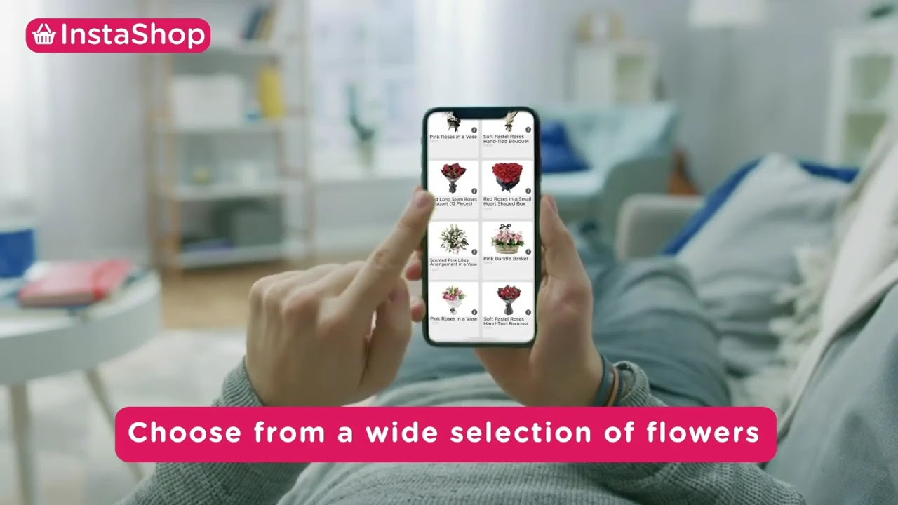 Valentine's Day flowers delivered 🌹 | InstaShop