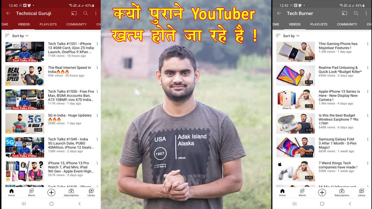 Why Old YouTuber Not Rise, Technical Guruji, Tech Burner, Technical Sharmaji