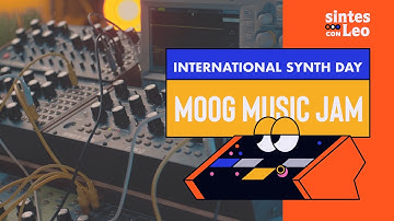 Moog Synth Jam - Ecosistema semi modular Moog - Matriarch, Subharmonicon, DFAM y Mother 32.