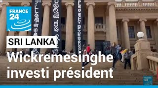 Sri Lanka : démission du président, le parlement désignera son successeur le 20 juillet