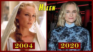 Troy (2004) Cast Then and Now