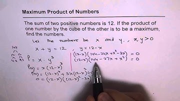 18 Find Numbers With Maximum Product Given Sum