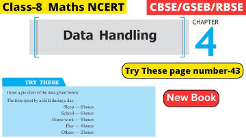Class 8 Maths Chapter 4 Data Handling try these page number 43 #class8maths