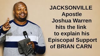 APOSTLE JOSHUA WARREN tells us when it comes to BRIAN CARN, restore & pray!! #DAYSTAR #ROYSREPORT