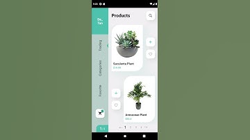 Plant App II - Flutter UI Demo