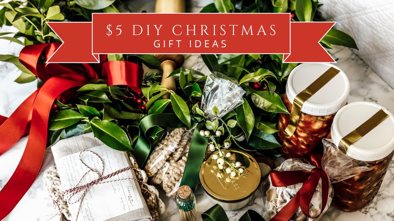 $5 DIY Christmas Gift Ideas - Mission: to Save