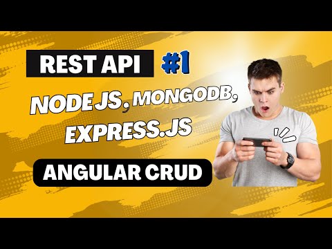 build REST API with node.js and Mongodb, Build API using MongoDB | Express.js | Angular 15 | Nodejs