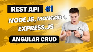 build REST API with node.js and Mongodb, Build API using MongoDB | Express.js | Angular 15 | Nodejs