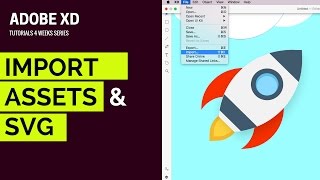 Import Assets & SVG in Adobe XD