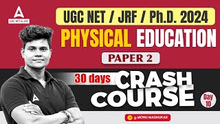 UGC NET Physical Education Crash Course #10 | Physical Education By Monu Sir