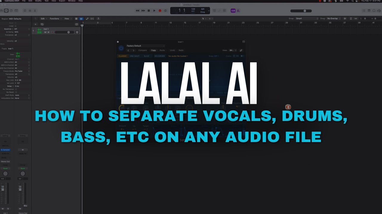 How To Separate Vocals, Drums, Bass, etc On ANY Audio File YouTube