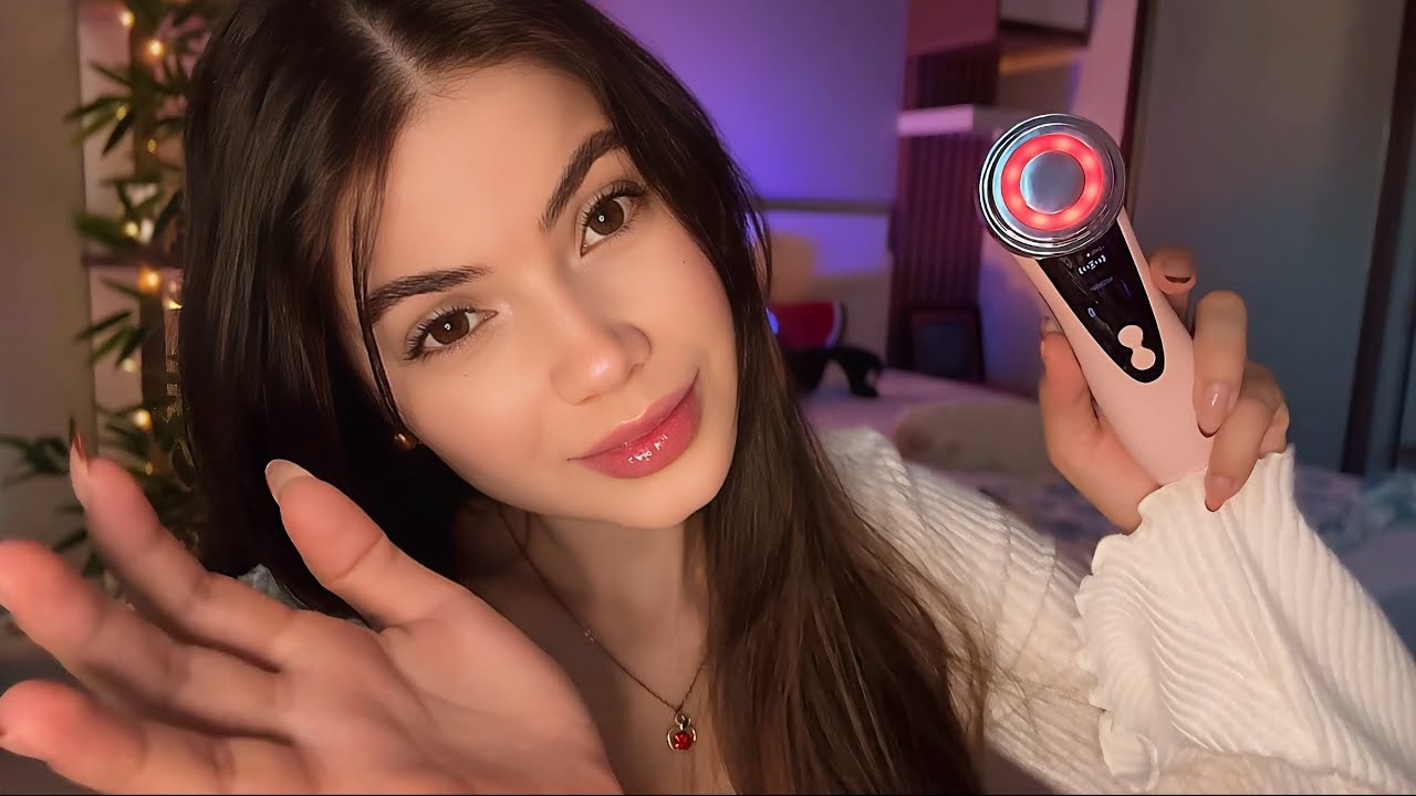АСМР | Девушка-косметолог сделает вам расслабляющий массаж лица 💆‍♂️✨