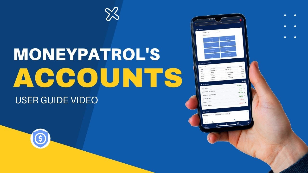 MoneyPatrol's Accounts Section's User Guide Video - See how to use the Accounts section