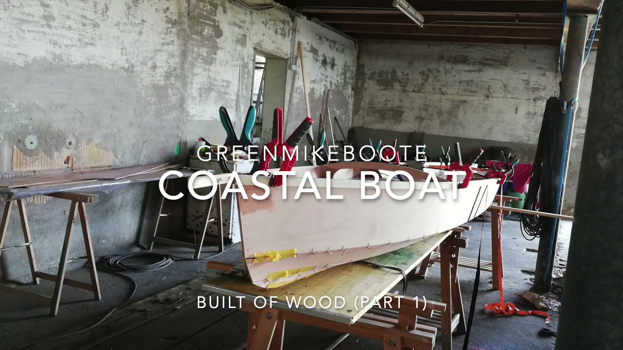 Coastal Boat, built of wood  (Part 1/4 )