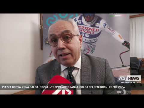 PIAZZA BORSA, ZONA CALDA. POZZA: «TROPPA ARROGANZA, COLPA DEI GENITORI» | 29/01/2024